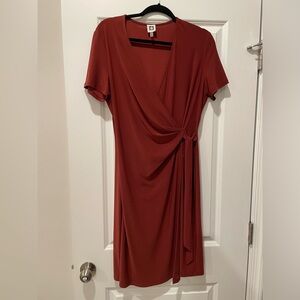 Dark Orange Anne Klein Dress